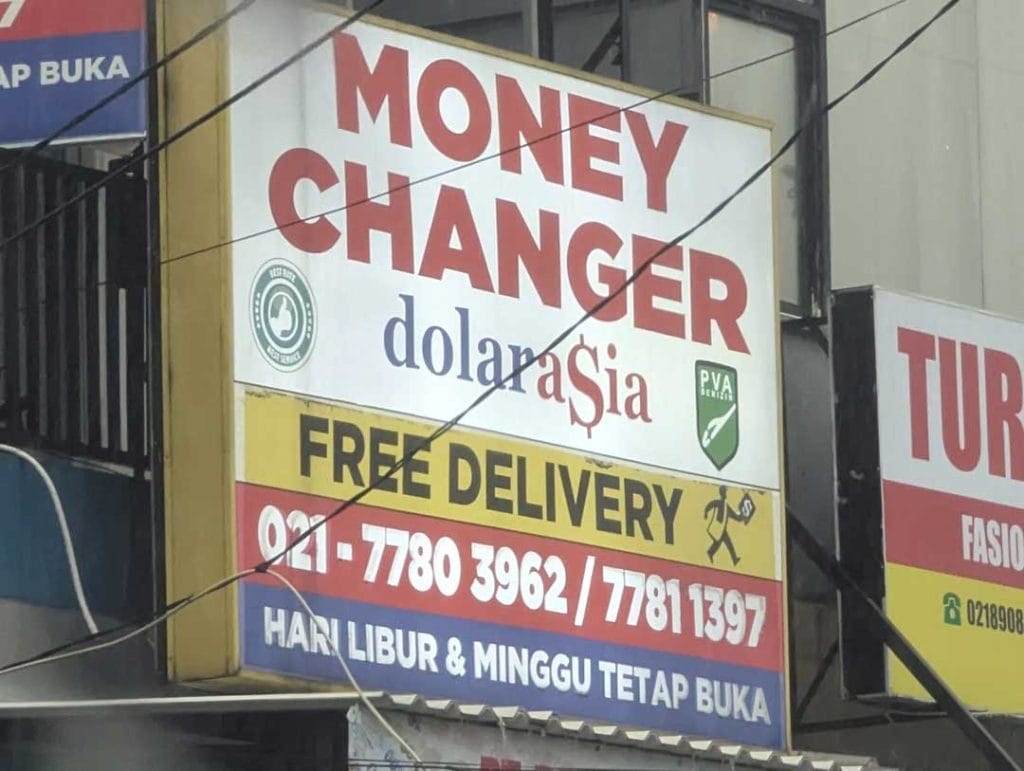 Money Changer Dolarasia Margonda Depok