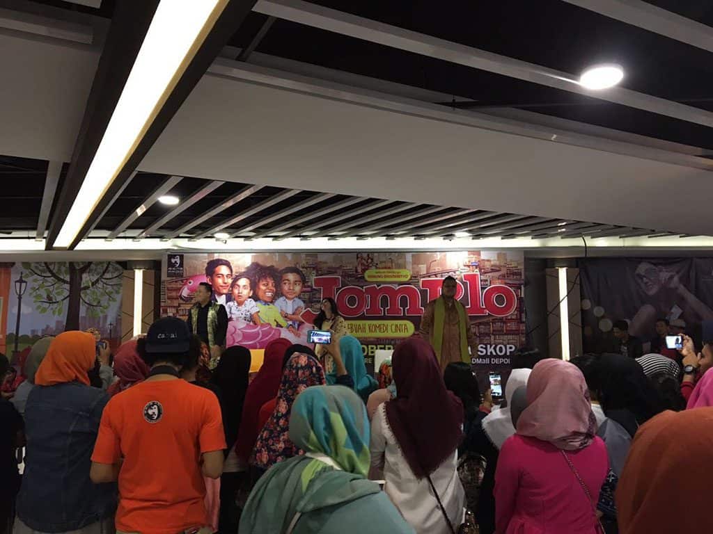 Nobar dan Meet & Greet Film Jomblo di CGV Dmall Depok