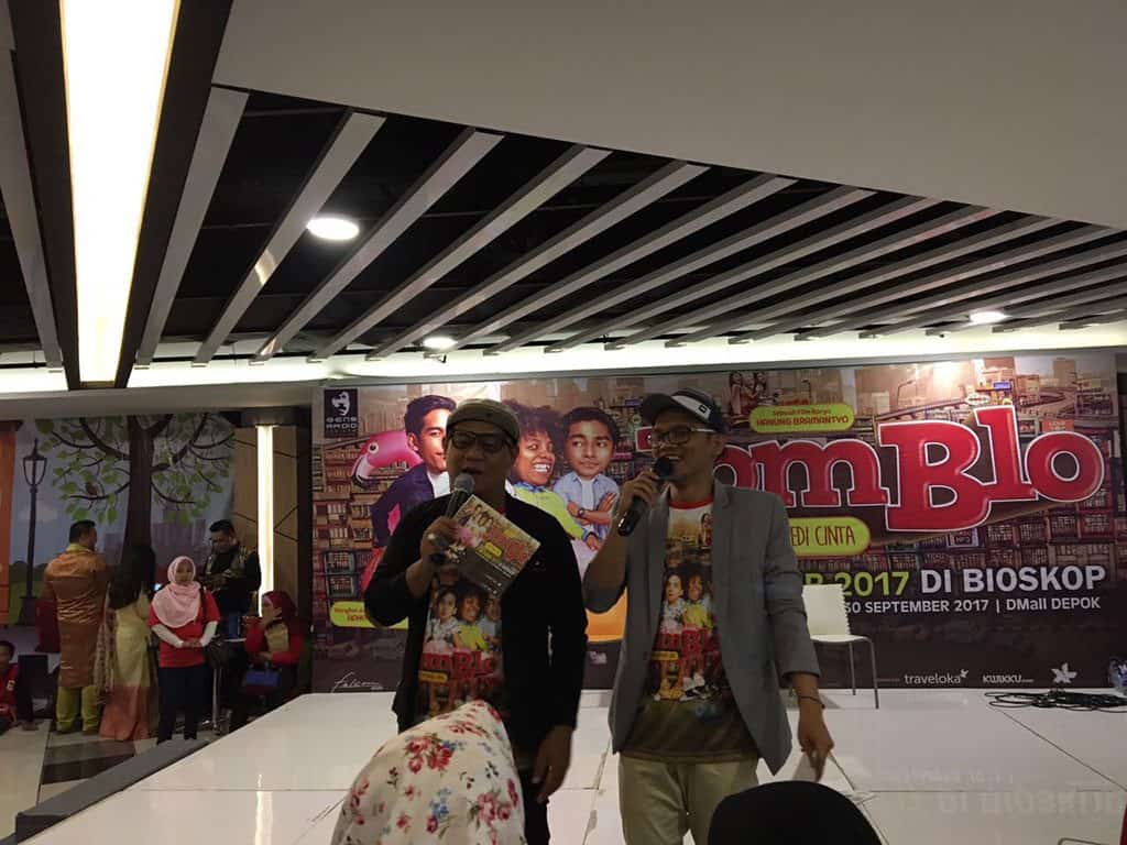 Nobar dan Meet & Greet Film Jomblo di CGV Dmall Depok