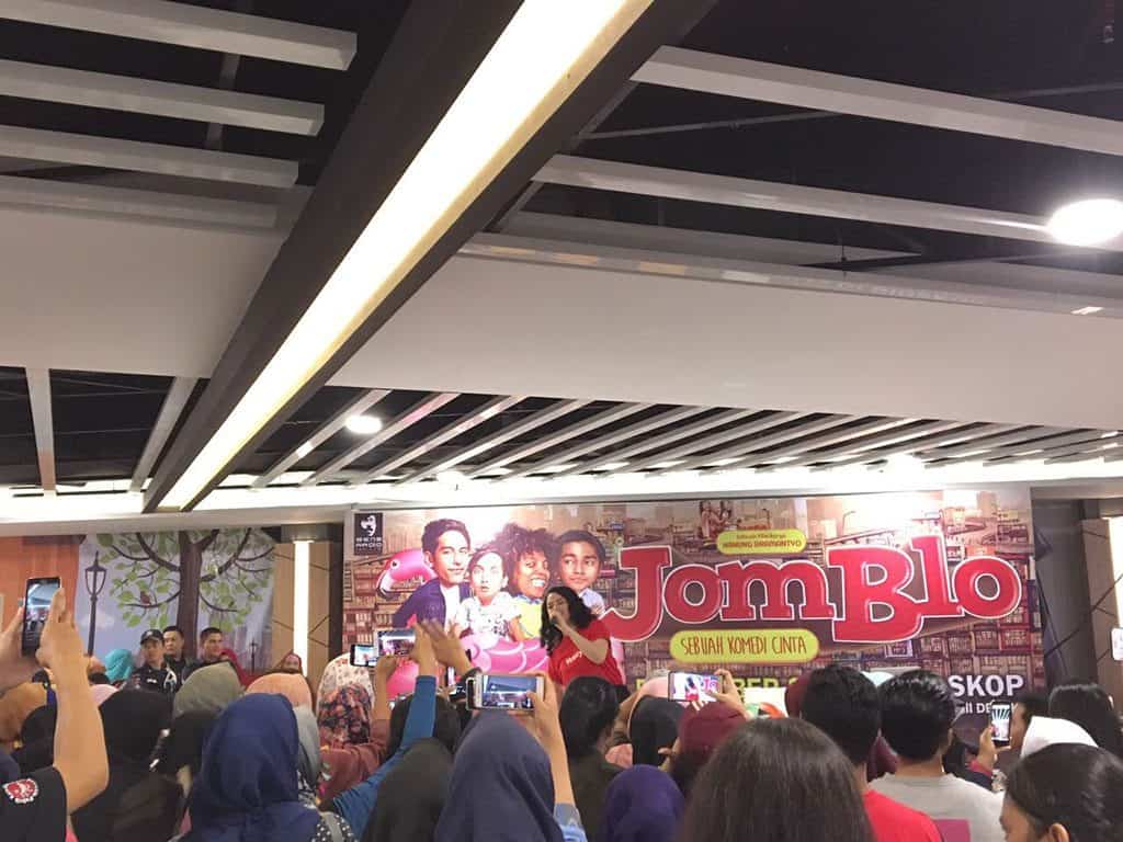 Nobar dan Meet & Greet Film Jomblo di CGV Dmall Depok