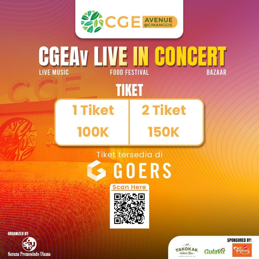 Harga Tiket Masuk Fourtwnty di CGE Avenue Cimanggis 30 Desember 2023
