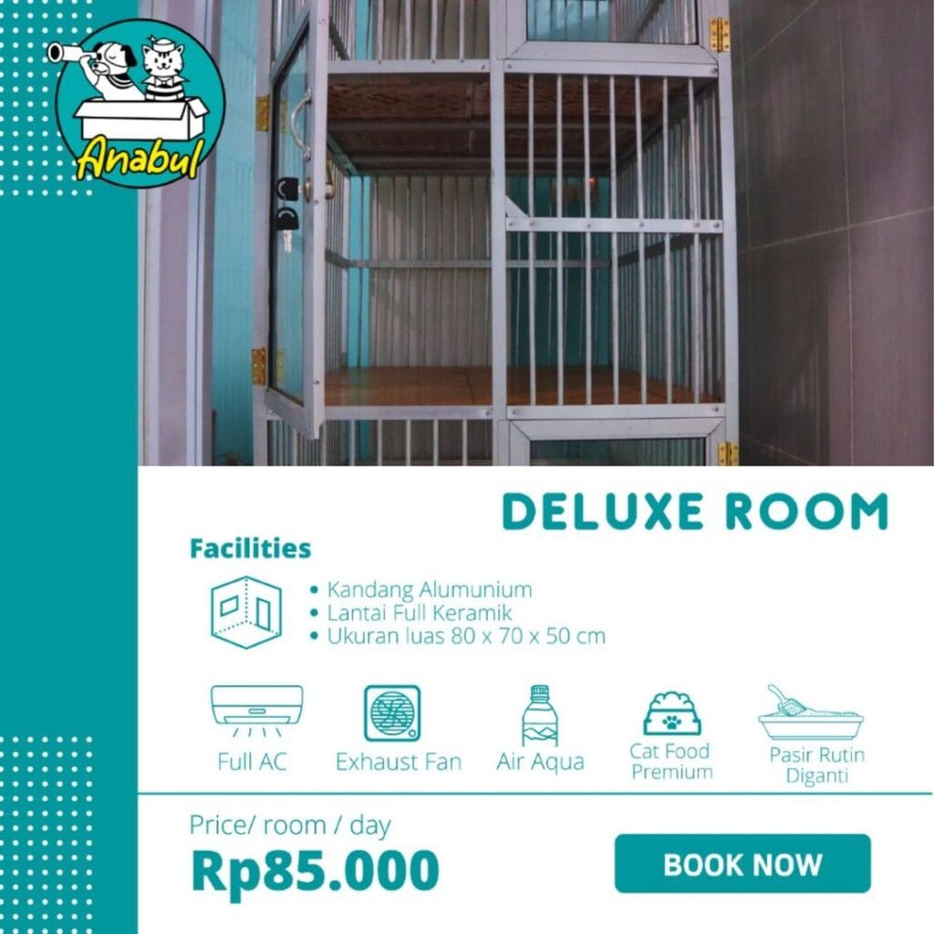 Deluxe Room Anabul Pet Hotel Depok