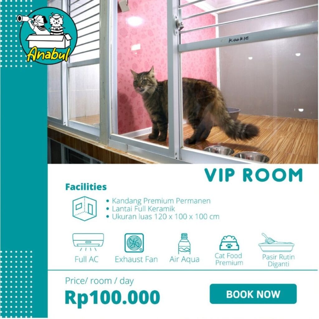 VIP Room Anabul Pet Hotel Depok