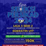 Open Seleksi PERSIKAD 2024