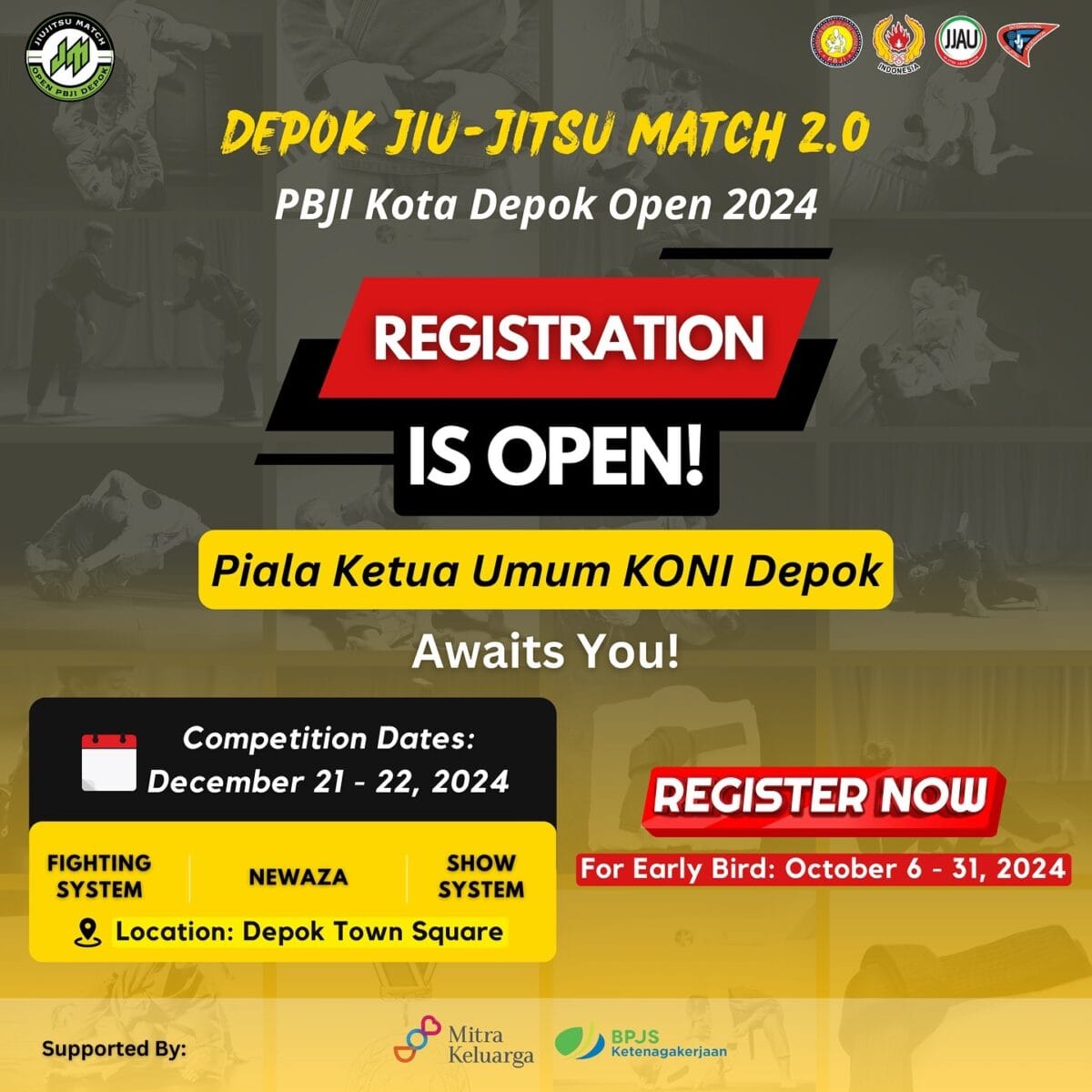 Depok Jiu-Jitsu Match, PBJI Kota Depok Open 2024