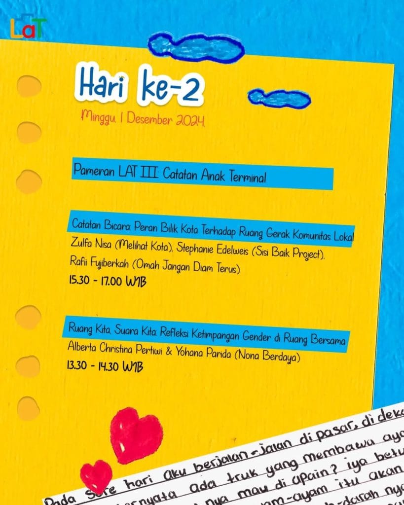 Hari ke-2 Pameran Karya Visual LAT III Catatan Anak Terminal di Stana Karsa Depok