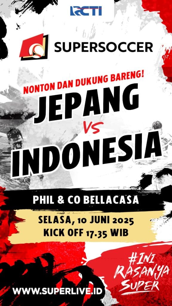 Lokasi Nonton Bareng Nobar Jepang vs Indonesia di PHiL CO Coffee Shop Bella Casa Depok 10 Juni 2025
