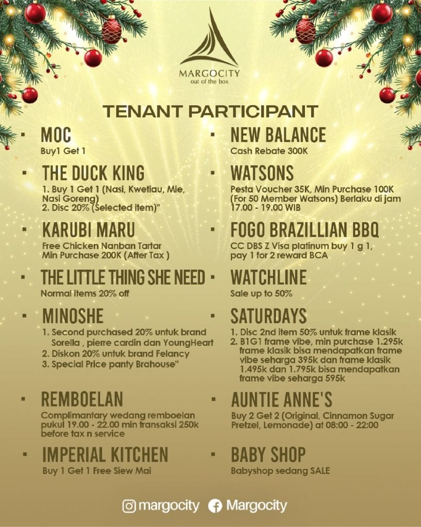 MARGOCITY SHOPPING RUSH on 20 December 2025 Part 7