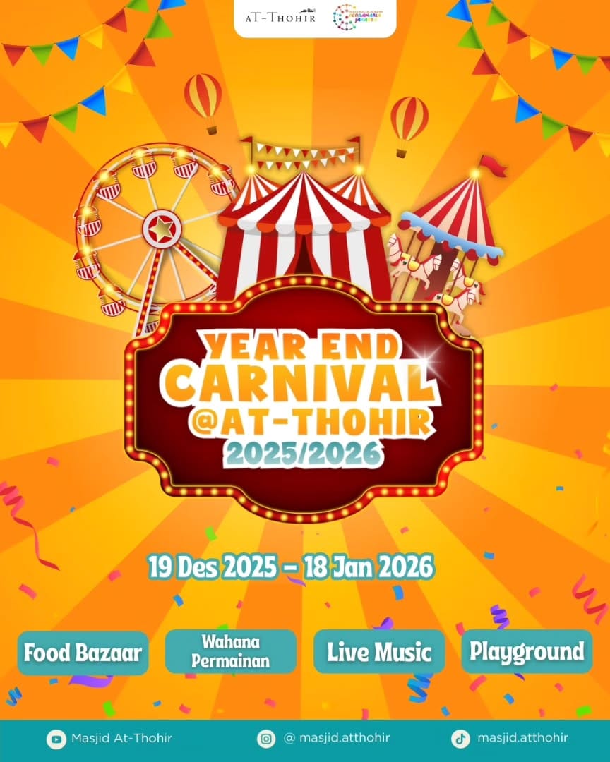 Featured image for “Rayakan Liburan Akhir Tahun di Year End Carnival @ At-Thohir Depok 2025/2026”