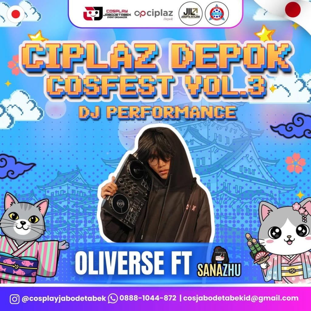 DJ Performance Ciplaz Depok Cosfest Vol 3