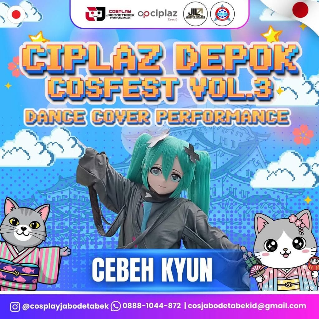 Dance Cover Performance by Cebeh Kyun di Ciplaz Depok Cosfest Vol 3
