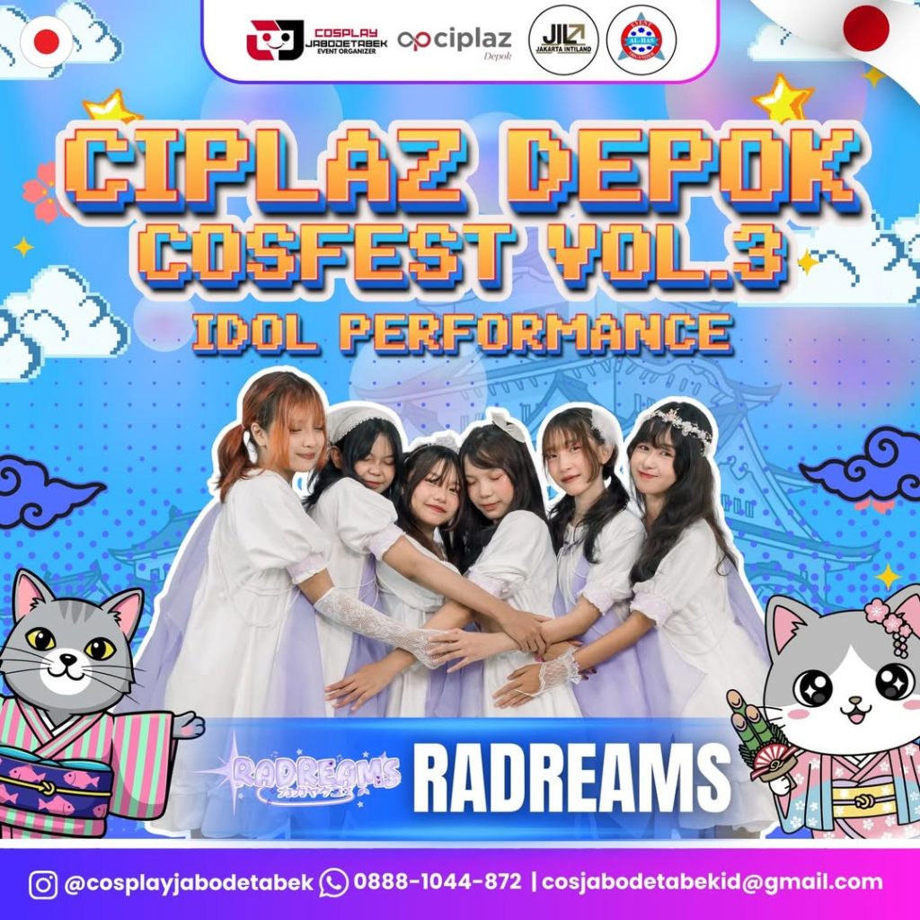 Idol Performance by Radreams di Ciplaz Depok Cosfest Vol 3 (1)