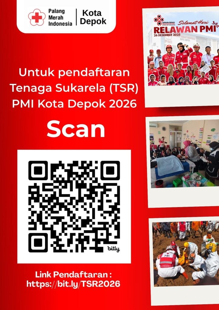 Link Pendaftaran TSR Tenaga Sukarela PMI Kota Depok 2026
