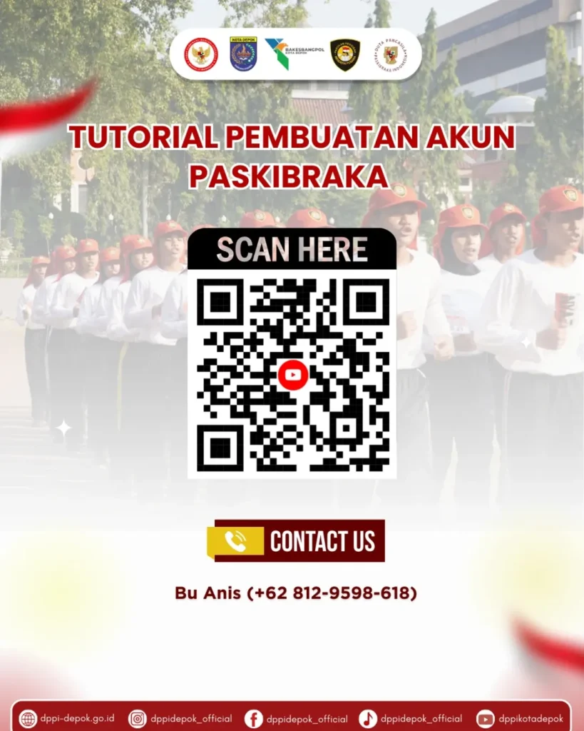 Tutorial Pembuatan Akun Paskibraka