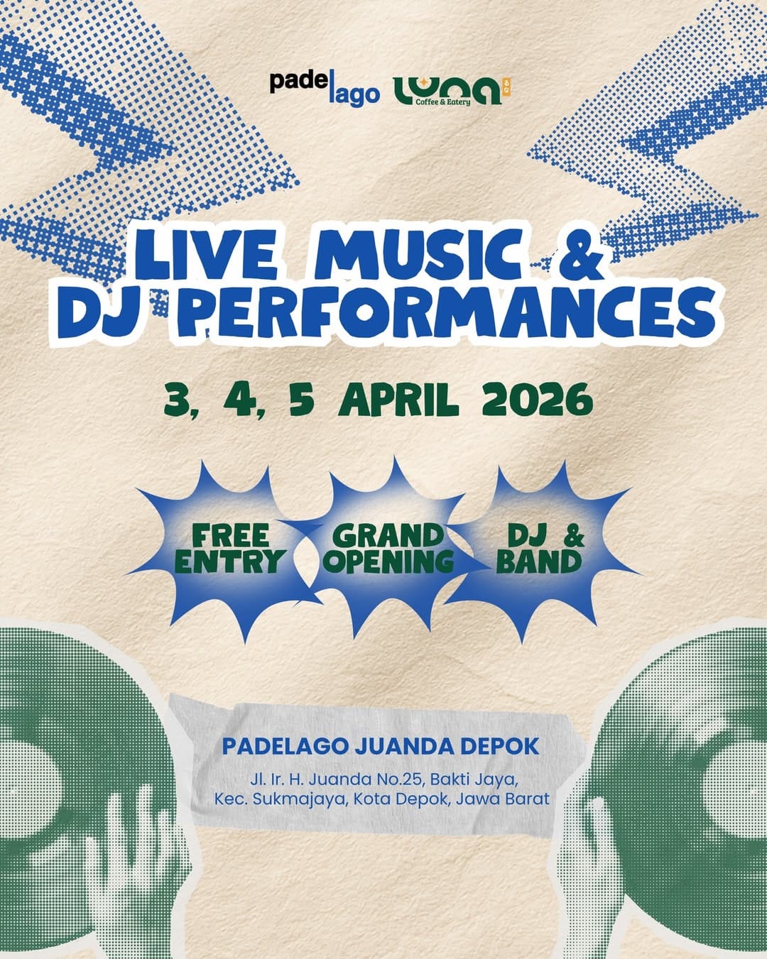 Featured image for “Grand Opening Padelago x Luna Coffee Eatery Depok”