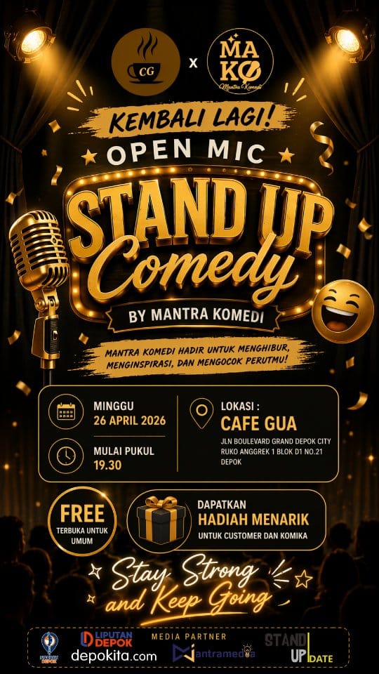 Featured image for “Lepas Penat Akhir Pekan, Yuk Nonton Open Mic Stand Up Comedy Gratis di Cafe Gua!”