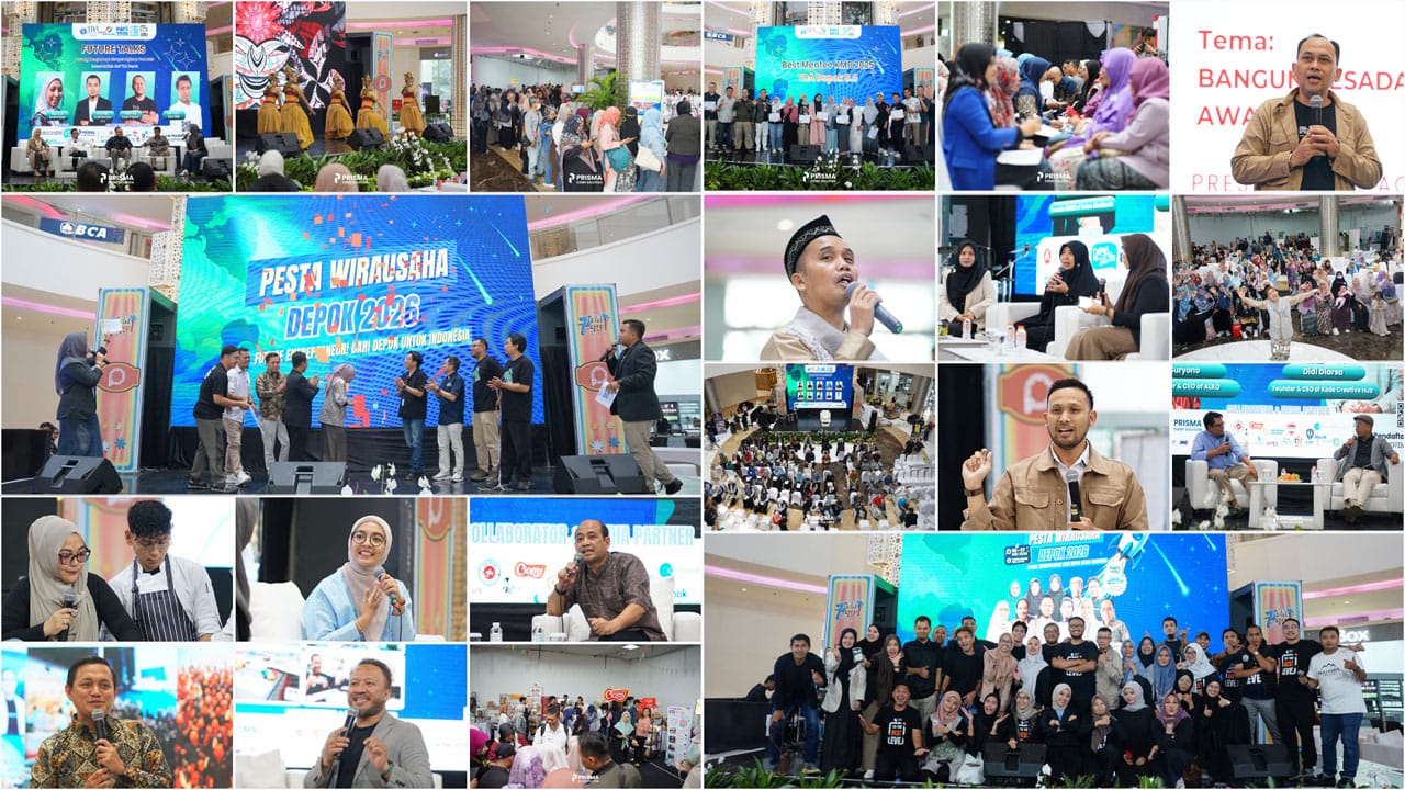 Featured image for “Pesta Wirausaha Depok 2026 Sukses Digelar, Hadirkan Ruang Edukasi untuk UMKM”