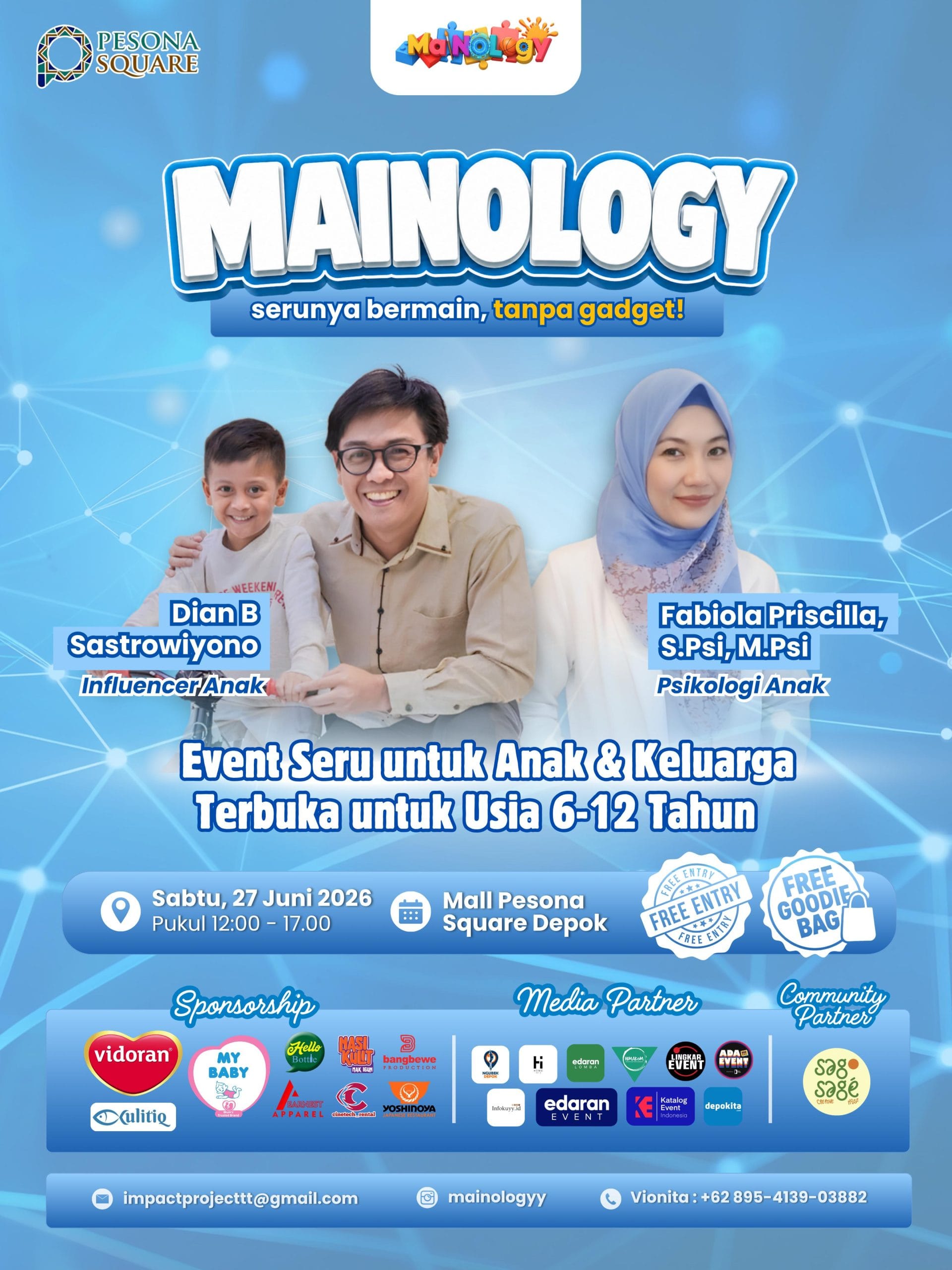 Featured image for “Mainology 2026: Serunya Bermain Tanpa Gadget di Pesona Square Depok!”