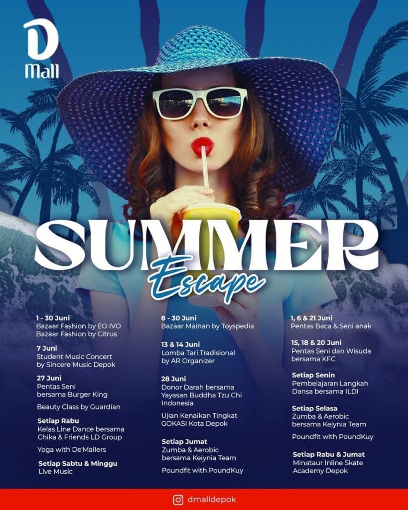 Agenda Kegiatan Event di Dmall Depok Juni 2026