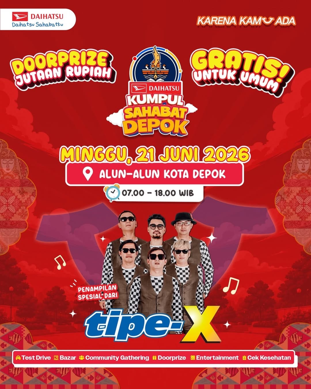 Featured image for “Beragam Keseruan di Daihatsu Kumpul Sahabat Depok: Dari SIM Keliling hingga Doorprize Jutaan Rupiah”