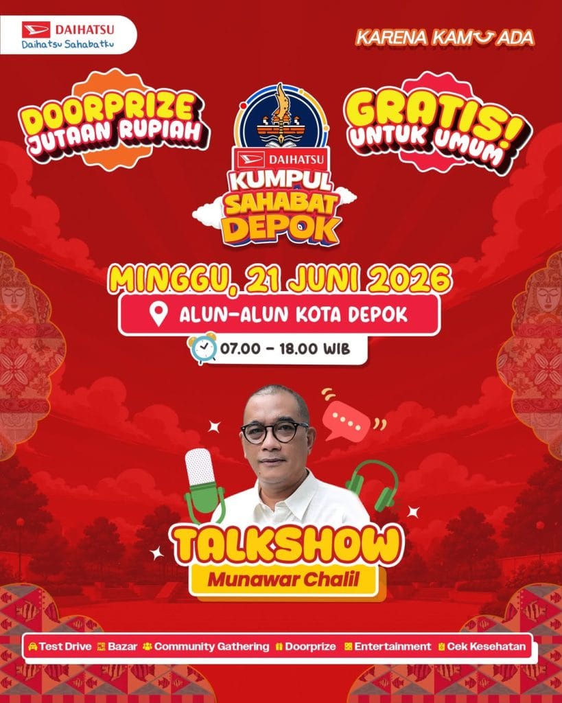 Sesi Talkshow inspiratif yang diisi oleh Munawar Chalil