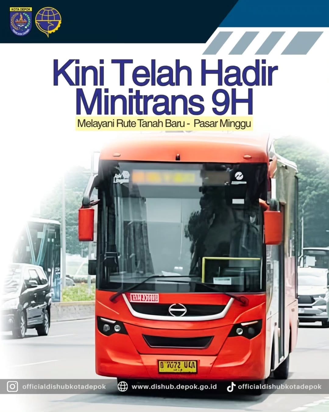 Featured image for “Kabar Gembira! Minitrans 9H Kini Layani Rute Tanah Baru – Pasar Minggu”