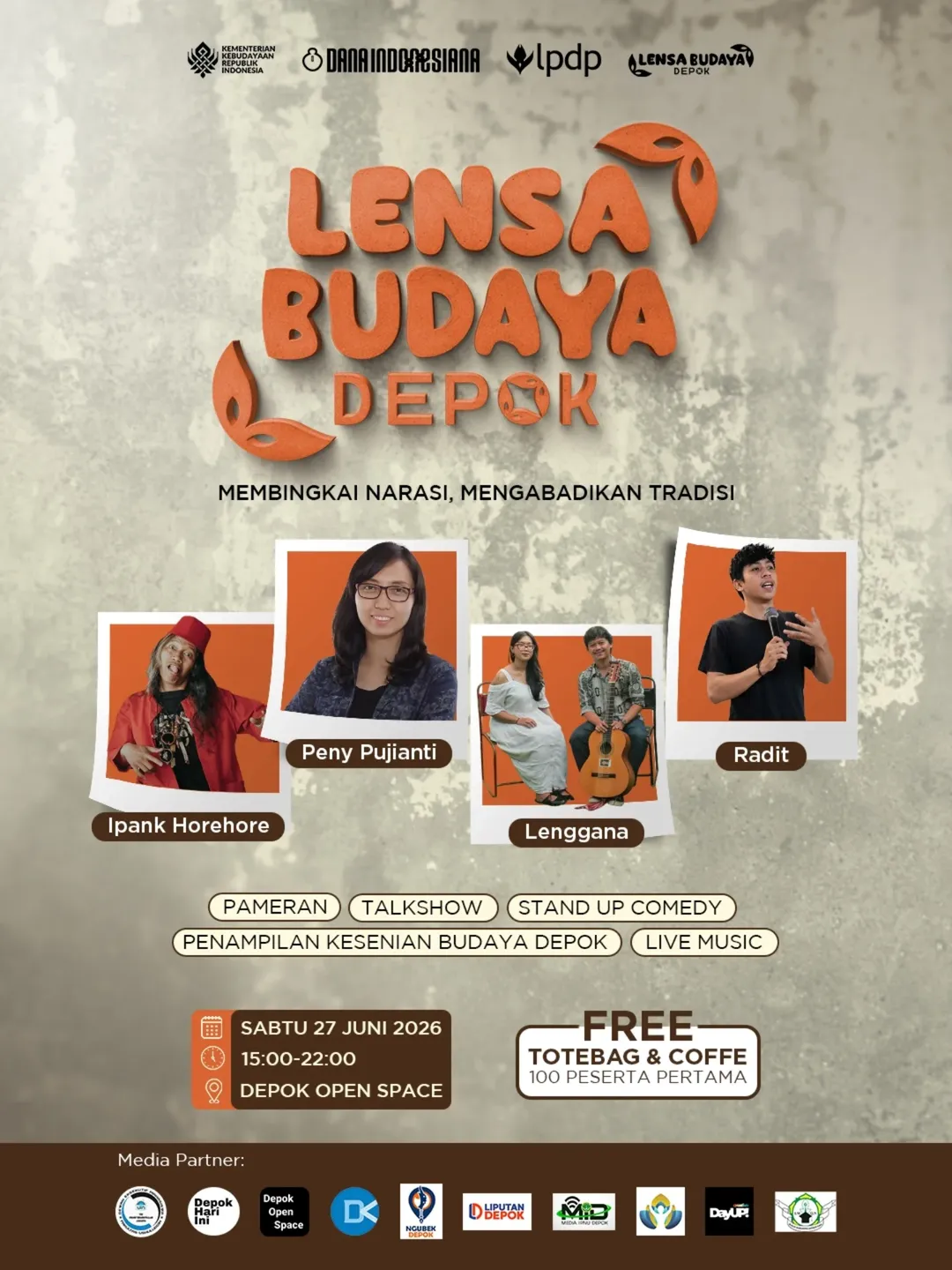 Featured image for “Lensa Budaya Depok: Merawat Tradisi Lewat Pameran Foto dan Seni di Depok Open Space”