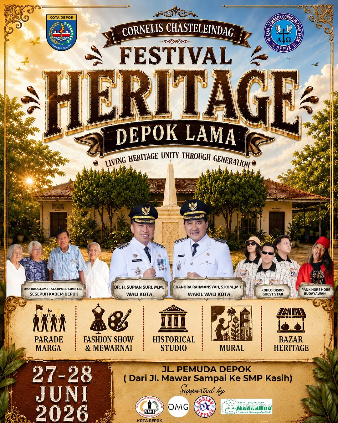 Featured image for “Festival Heritage Depok Lama: Living Heritage, Unity Through Generation”
