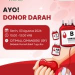 Yuk Bantu Sesama! RS Tugu Ibu Gelar Donor Darah di Citimall Cimanggis Depok