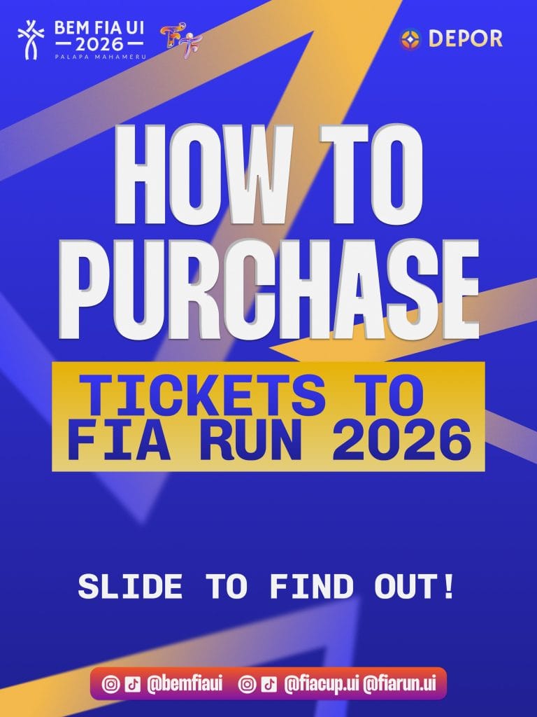 Panduan langkah-langkah pembelian tiket FIA RUN 2026