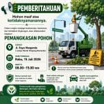 Info Lalu Lintas: Ada Pemangkasan Pohon di Simpang Ramanda Margonda