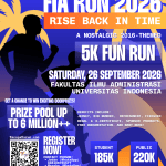 Pendaftaran FIA RUN 2026 Telah Dibuka, Catat Tanggal & Rutenya!