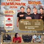 Meet & Greet Arya Saloka dkk di Festival Film Munafik Depok, Catat Tanggalnya!