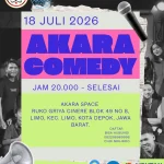 Merasa Paling Lucu? Buktikan di Open Mic Akara Comedy Depok