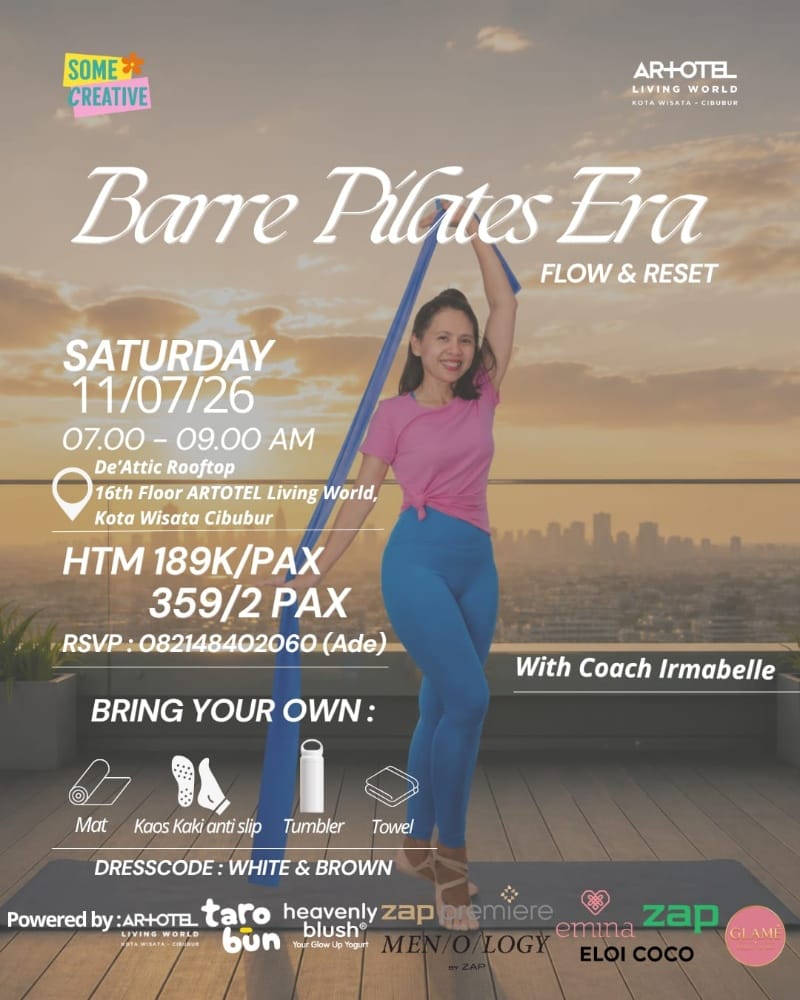 Featured image for “Nikmati Morning Wellness di Bare Pilates Era Cibubur, Cek Jadwalnya!”
