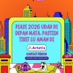 Informasi pembelian tiket PIASE 2026 melalui platform Artatix